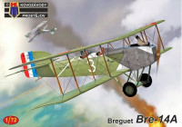 Kovozavody Prostejov 72321 Breguet Bre-14A (2x French 1918,Belgium 1920) 1/72