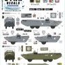 Star Decals 35-C1429 D-Day DUKW.British Amphibians # 1.50 Coy (GT) and 299 Coy. (GT) RASC 1/35
