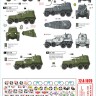 Star Decals 72-A1079 BA-10M and BA-20M. Soviet armored cars in Foreign service. Germany, Sweden, Finland, ROA, RONA 1/72