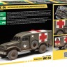Звезда 3711 WC-54 Американский армейский медицинский автомобиль 1/35