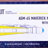 Reskit RS32-0192 AGM-65 Maverick missile with LAU-117 (2 pcs.) 1/32