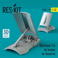 Reskit RSU32-0118 BAe Hawk T.1A air brakes (REV) (3D Printing) 1/32
