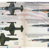 Print Scale 72421 Lockheed F-104 Starfighter (wet decals) 1/72