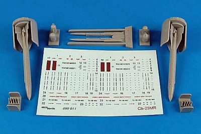 Aerobonus 480011 Ch-25MR (AS-10 Karen) air-to-ground misiles 1/48