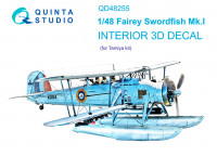 Quinta studio QD48255 Swordfish Mk.I (Tamiya) 1/48