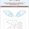 Peewit PW-M72068 1/72 Canopy mask FJ-1 Fury (VALOM)