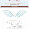 Peewit PW-M72068 1/72 Canopy mask FJ-1 Fury (VALOM)