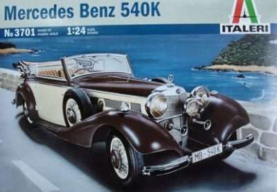 Italeri 03701 Mercedes-Benz 540K 1/24
