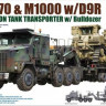 Takom 5002 M1070&M1000 w/D9R 70 Ton Tank Transporter w/Bulldozer 1/72