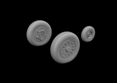 Eduard 648743 BRASSIN F-15A/B wheels (GWH) 1/48