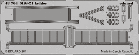 Eduard 48704 MiG-21 ladder