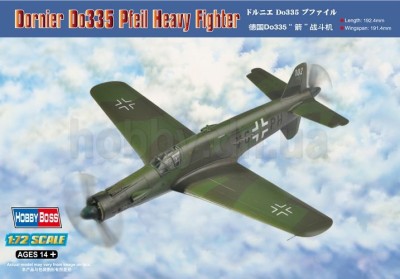 Hobby Boss 80293 Самолет Dornier Do335 Pfeil Heavy Fighter 1/72