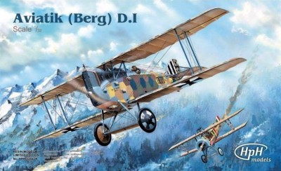 HpH 32042  Aviatik Berg D.I (full resin kit) 1/32