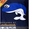 HGW 248040 Decals+stencils L-29 Delfin (EDU/AMK) 1/48
