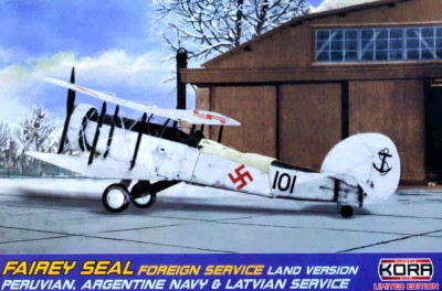 Kora Model KORPK72140 Fairey Seal Soreign Service (3x camo) 1/72
