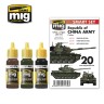 Ammo Mig 7172 Набор акриловых красок M48H RoCA (Китайская армия)