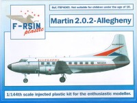 F-rsin Plastic FRP4065 Martin 202 - Allegheny 1/144