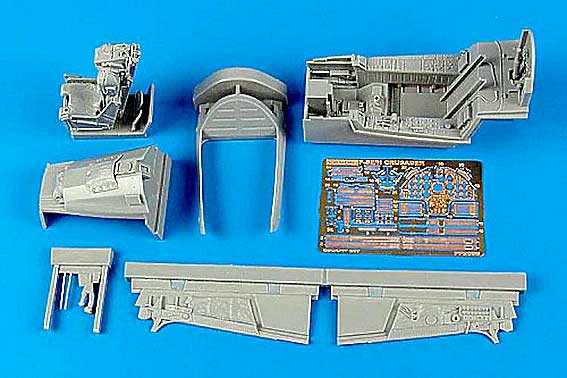 Aires 2088 F-8E/H Crusader cockpit set 1/32