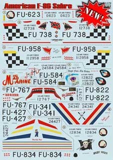 Print Scale 72-079 F-86E Sabre 1/72