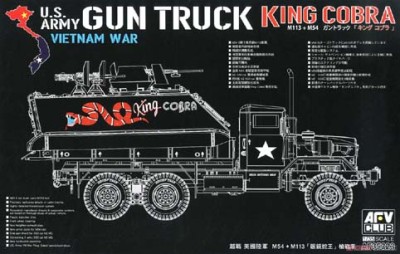 AFV Club AF35323 Vietnam War Gun Truck `King Cobra` 1/35