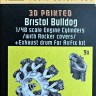 Sbs Model 48092 Bristol Bulldog Eng.cylinders w/ Rocket cov. 1/48