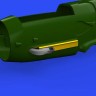 Eduard 648583 BRASSIN 1/48 Bf 109G Eberspacher acoustic pipes