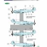 Lf Model C3503 Decals Bf 109G-10 Gustav part I. (BORDER) 1/35