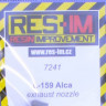 Res-Im RESIM7241 1/72 L-159 Alca exhaust nozzle (KP)