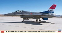 Hasegawa 07535 Истребитель ВВС США F-16CM FIGHTING FALCON "MAIDEN FLIGHT 50th ANNIVERSARY" (Limited Edition) 1/48