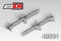 Advanced Modeling AMC 48501 Авиационная управляемая ракета AIM-7E 1/48