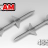 Advanced Modeling AMC 48501 Авиационная управляемая ракета AIM-7E 1/48