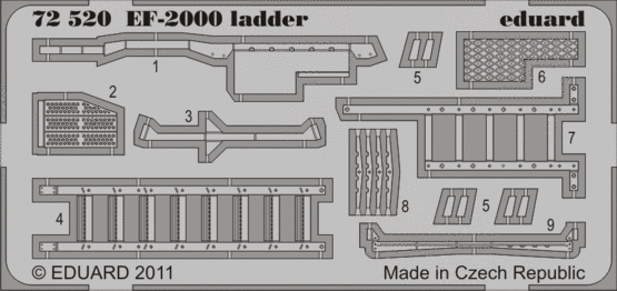 Eduard 72520 EF-2000 ladder