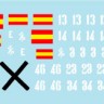 Star Decals 35-C1174 Spanish Civil War # 6 Kl.Befehls Pz.Kpfw.I Ausf.B and Soviet BT-5 Fast Tank Nationalist and Republican markings 1/35