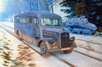 Roden 35807 Opel Blitz Omnibus W39 Ludewig 1/35