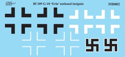 Aims AIMS35D002 Messerschmitt Bf-109G-10 'Erla' 1/35