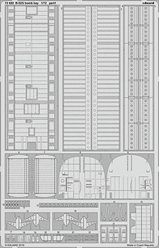 Eduard 72682 SET B-52G bomb bay (MODELC.)