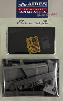 Aires 4935 F-22A Raptor cockpit set (ACAD) 1/48