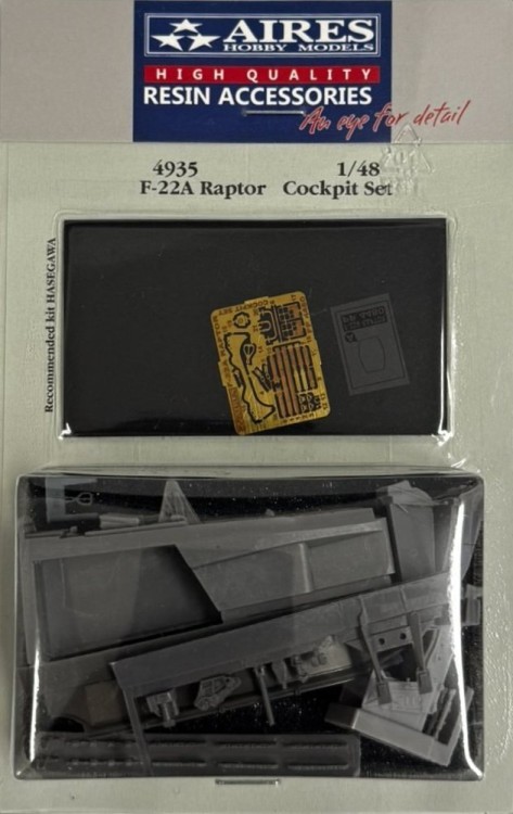Aires 4935 F-22A Raptor cockpit set (ACAD) 1/48