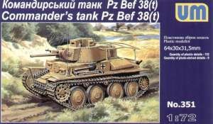 UniModel UMM-72351 Command tank Pz. 38t 1/72