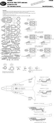 New Ware NWA-M0538 1/48 Mask MiG-23MF/ML 'Bedna' EXPERT (EDU 11120)