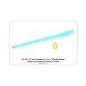Aber 35L-338 76,2 mm metal gun barrel for Sherman VC Firefly tank without muzzle brake 1/35
