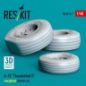 Reskit 48541 A-10 'Thunderbolt' wheels set (weighted) 1/48