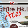 Dk Decals 48018 Spitfire Mk.I/II ACES (14x camo) 1/48