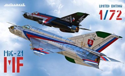 Eduard 02127 1/72 MiG-21 MF DUAL COMBO (Limited Edition)