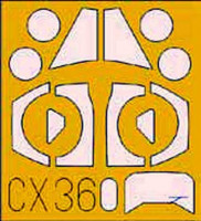 Eduard CX360 Vampire T.11 1/72
