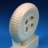 Barracuda Studios BCR32125 Hawker Tempest Mk.VI 32' 4-Slot Main-wheels - Staggered Block Tread 1/32