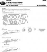 New Ware NWA-M0764 1/48 Mask H.S.Buccaneer S2 ADVANCED (AIRFIX)