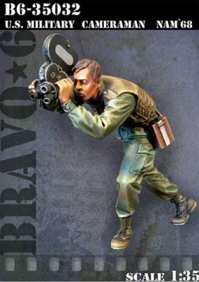 Bravo6 35032 US Military Cameraman Nam`68 1/35