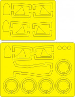 New Ware NWA-M0218 1/48 Mask Su-15 TM Flagon-F ADVANCED (TRUMP 02811)