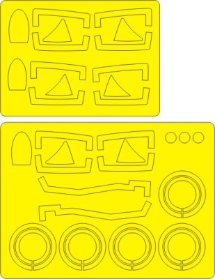 New Ware NWA-M0218 1/48 Mask Su-15 TM Flagon-F ADVANCED (TRUMP 02811)